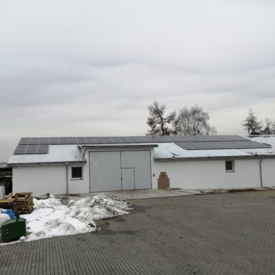 Stoczek, gmina Czemierniki - 44,82 kWp (moduły Jinko Solar 270W) - strona wschodnia