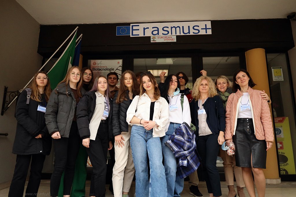 2022-04-08 Wyjazd Włochy Erasmus plus