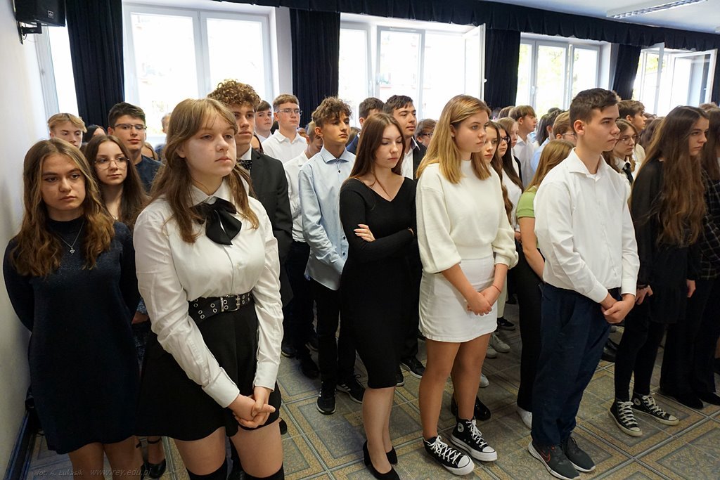 2022-10-13 Ślubowanie klas pierwszych