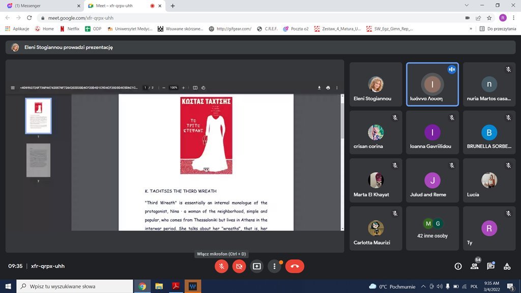 2022-03 Wirtualne spotkanie projektowe